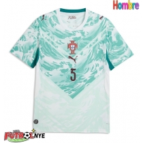Camiseta Portugal Diogo Dalot #5 Visitante Equipación Mundial 2026 manga corta